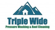 Triple wide pressure washing